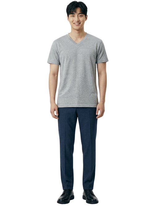 T-Shirt Slim Fit V-Neck