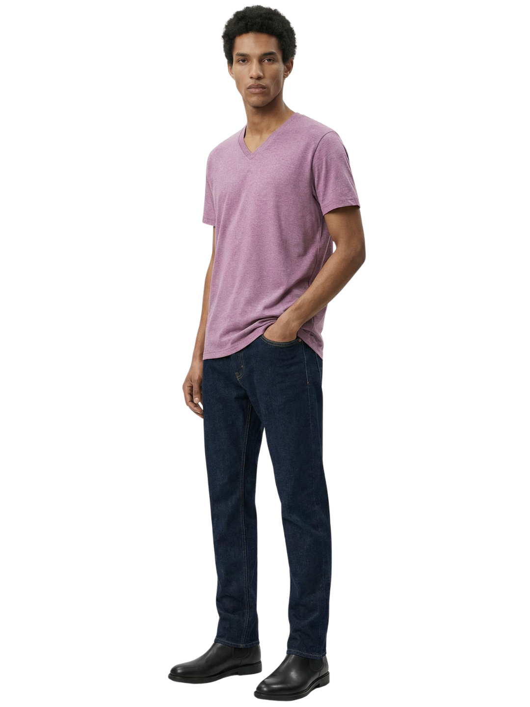 T-Shirt Slim Fit V-Neck